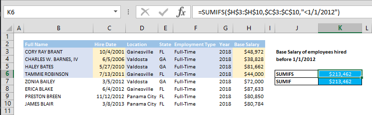 How to SUM values if date is less than