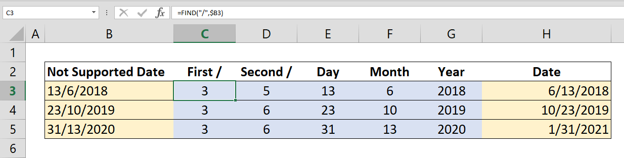 How to convert D/M/YYYY date to M/D/YYYY date or vice versa