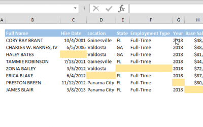 How to Highlight Empty Cells in Excel | SpreadsheetWeb