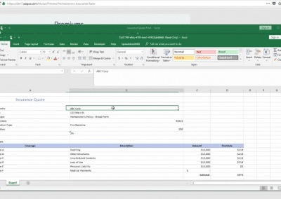Excel Export