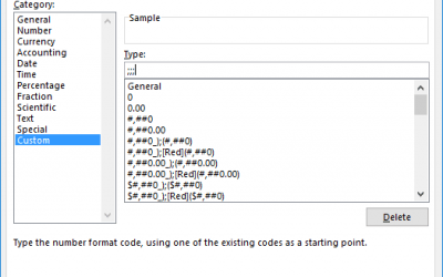How to hide formulas in Excel using the Number Formatting feature