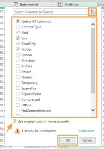 How to get a list of file names in Excel