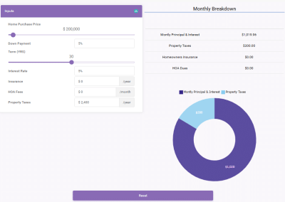 Mortgage Calculator V2