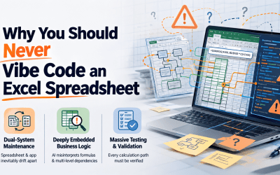 Why You Should Never Vibe Code an Excel Spreadsheet